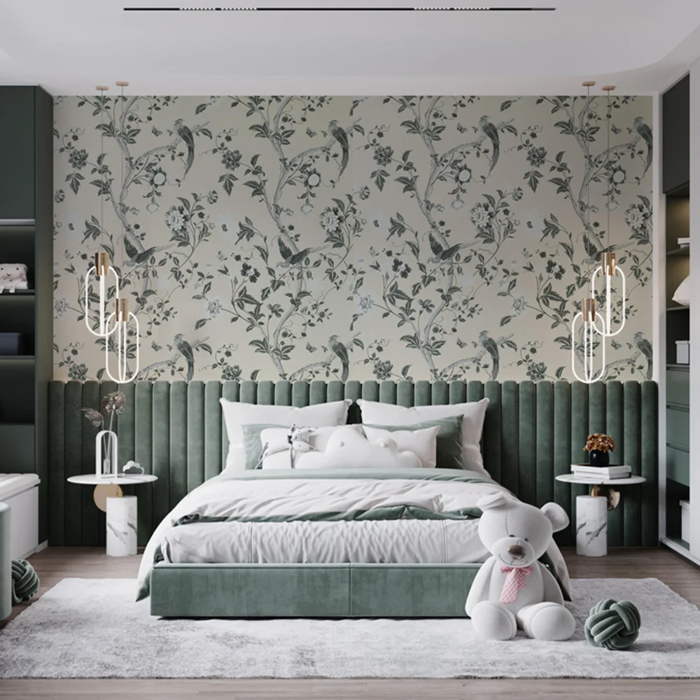 Decorated Bedroom Wallpaper